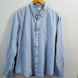 Men's Long Sleeve Dobby Dress Shirt